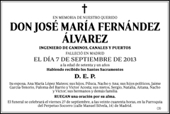 José María Fernández Álvarez